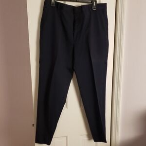 Kenneth Cole New York Men's Dark Blue Dress Pants